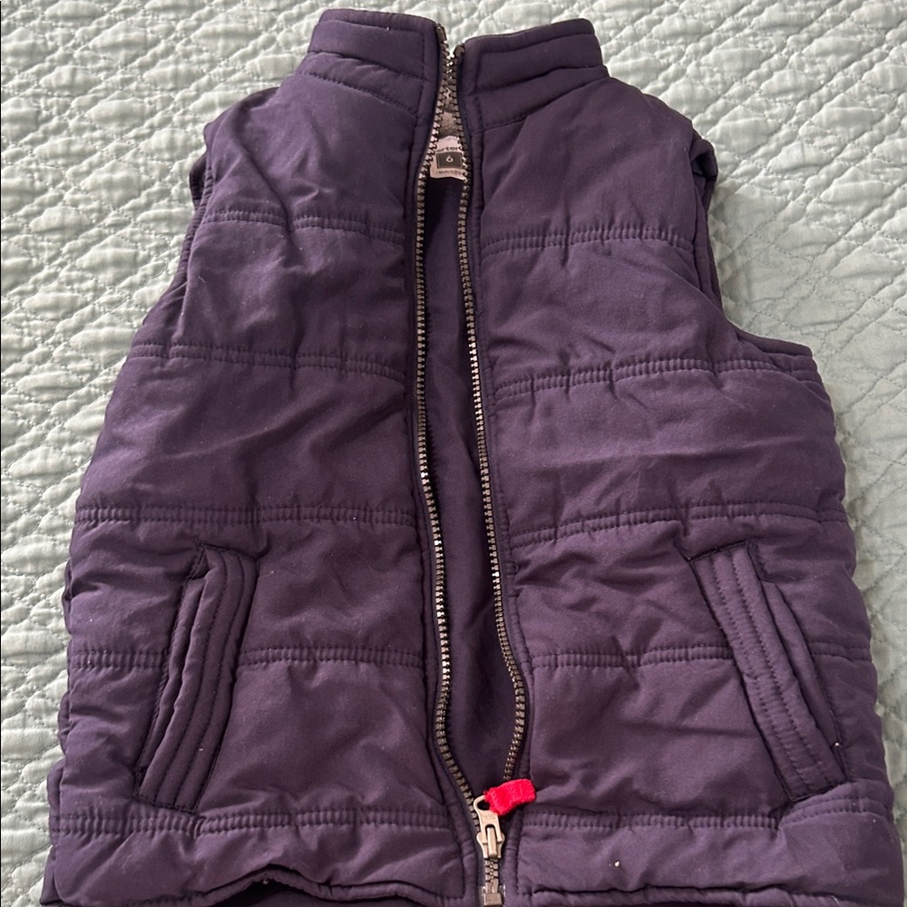 Pick 5 for $20! Carter's Dark Purple Puffer Vest